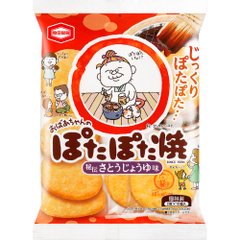 龜田制果 奶奶家的米餅 懷舊零食 2塊x10袋裝縮略圖