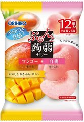 ORIHIRO 蒟蒻果冻两种果汁混合口味包装 5款可选缩略图