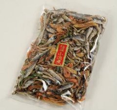 白石海产 特选小浜煮 风干小鱼海鲜混装 甜味咸味 百吃不厌 110g缩略图
