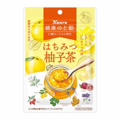 kanro 健康润喉糖系列 蜂蜜柚子麦卢卡蜂蜜薄荷草本润喉糖 三款选 80g缩略图