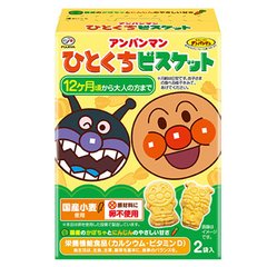 （特價8折）不二家面包超人寶寶含鈣維生素D果蔬技能餅干零食2袋入72g縮略圖