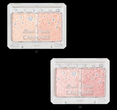 CANMAKE LAME MANIA 波光粼粼雙色清透閃片眼影 兩色選縮略圖