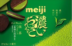 明治 Meiji 特濃抹茶/草莓夾心餅干 特濃抹茶巧克力 3款選縮略圖