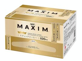 AGF MAXIM 凍干無糖純黑咖啡 條裝速溶 100條裝縮略圖