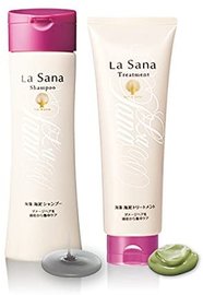 Lasana 海藻泥洗發水護發素組合 柔順秀發 修護損傷