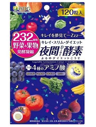 Isdg医食同源232夜间酵素果蔬酵素1粒 美国 日本代购直邮 Hommi