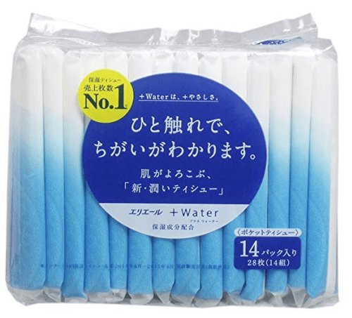 大王水润纸巾柔软便携保湿手帕14包-意大利- 日本代购直邮- Hommi
