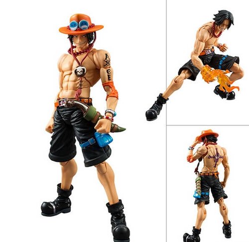 海贼王one Piece 波特卡斯 D 艾斯megahouse Variable Action Heroes Pvc手办可动 美国 日本代购直邮 Hommi