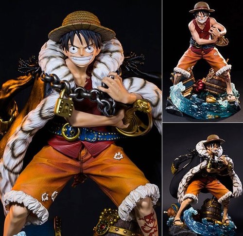 One Piece Monkey D Luffy Plex Log Collection Large Statue Series Pvc Figure Japan Online Shopping Hommi