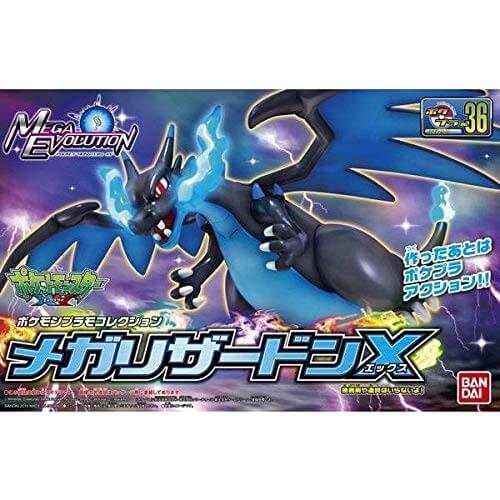 Pokemon Collection No 36 Mega Charizard X Plastic Revoltech Bandai Spirits Pokemon Plamo Collection United Kingdom Japan Online Shopping Hommi