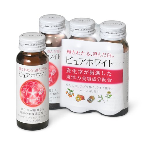 ふわり SHISEIDO ホワイトローズ SHISEIDO PURE WHITE Wolfberry beautiful <drink> 3/10-United