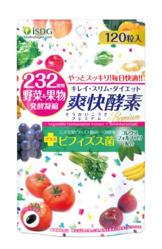 Isdg 爽快酵素232种果蔬酵素胶囊1粒 袋 日本代购直邮 Hommi