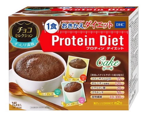 Dhc Protein Diet 三种口味巧克力蛋糕粉代餐15袋入 美国 日本代购直邮 Hommi