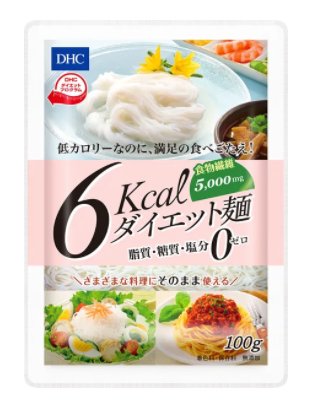 Dhc 6kcal无脂肪无糖分无盐分低卡路里面100g 日本代购直邮 Hommi