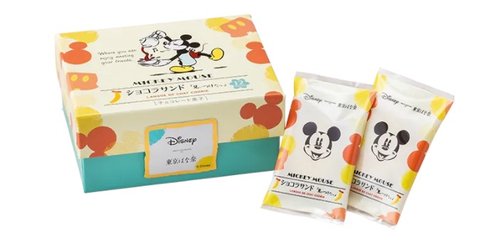 东京香蕉巧克力饼干米奇合作款两款选 新加坡 日本代购直邮 Hommi