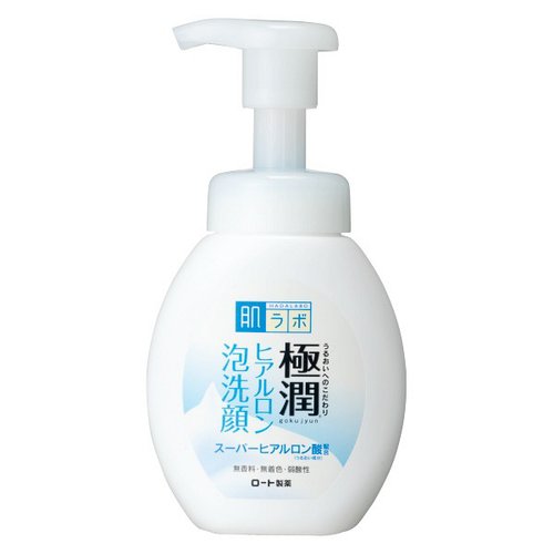 hada labo deep moisturizing whip foam