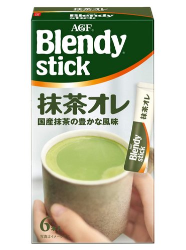 Blendy Stick 宇治抹茶咖啡棒冷热皆宜6支入-加拿大-日本代购直邮- Hommi