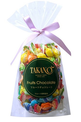 TAKANO fruit chocolate candies with souvenirs two styles to choose