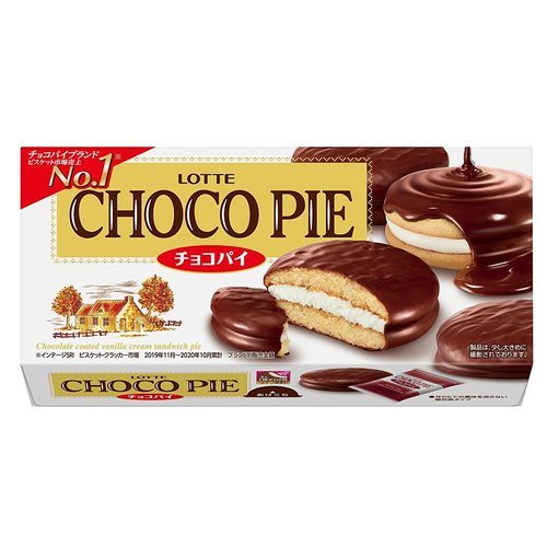 LOTTE Choco pie 6 pieces-Canada - Japan Online Shopping - Hommi