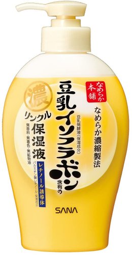 豆乳美肌本铺金色系列三合一去干纹高保湿抗皱乳液230ml 日本代购直邮 Hommi