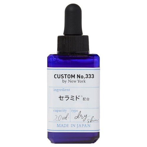 CUSTOM No.333 by New York 肌目 3种神经酰胺水油平衡美容精华 20ml-加拿大-日本代购直邮 - Hommi