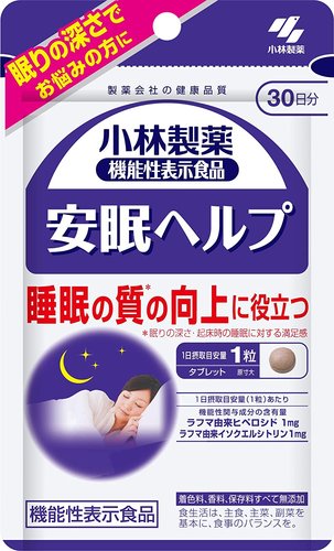 小林制药 安眠HELP 睡眠辅助健康食品 30粒-美国-日本代购直邮 - Hommi