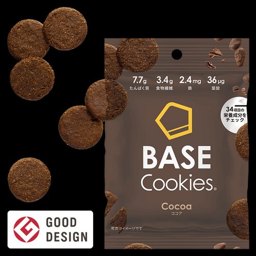 Base Cookies Coconut Cocoa 35g-United States - Japan Online