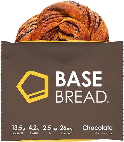 BASE BREAD Complete Nutrition Food, Base Bread, 4 Types Chocolate