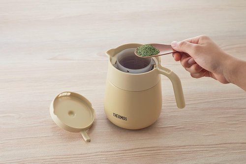 THERMOS Vacuum Insulated Teapot with Strainer TTE-450 TTE-700