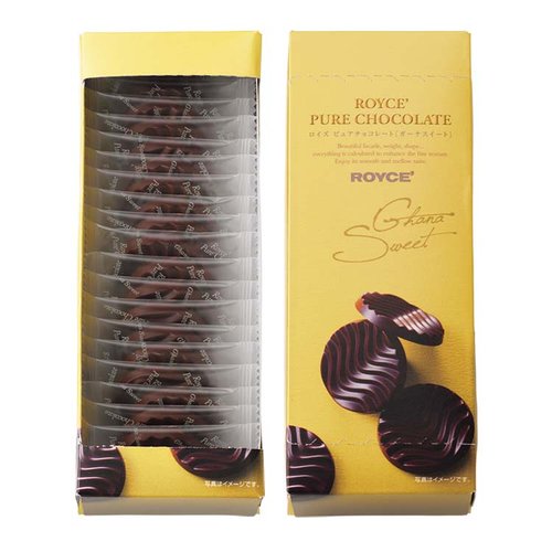 ROYCE Pure Chocolate Ghana Sweet 20pcs-Canada-Japan Online Shopping - Hommi