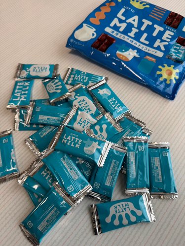 Lotte Latte Milk Chocolate 135g-United States - Japan Online