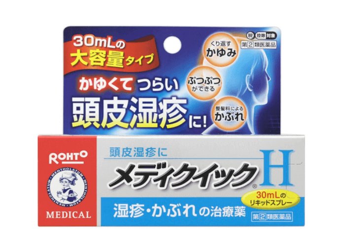 ROHTO曼秀雷敦 头皮湿疹止痒喷雾剂 30ml-详情-图片1