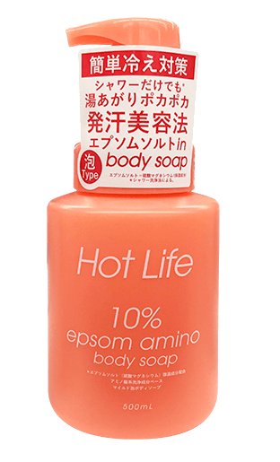 hot life body soap 500ml