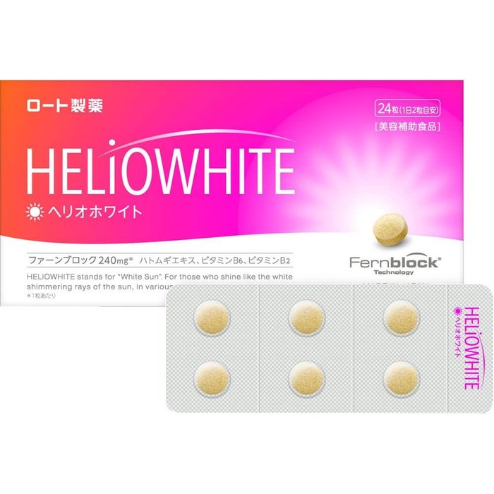 ROHTO HELiO WHITE Sunscreen Spot Essence Whitening Pills Two choices