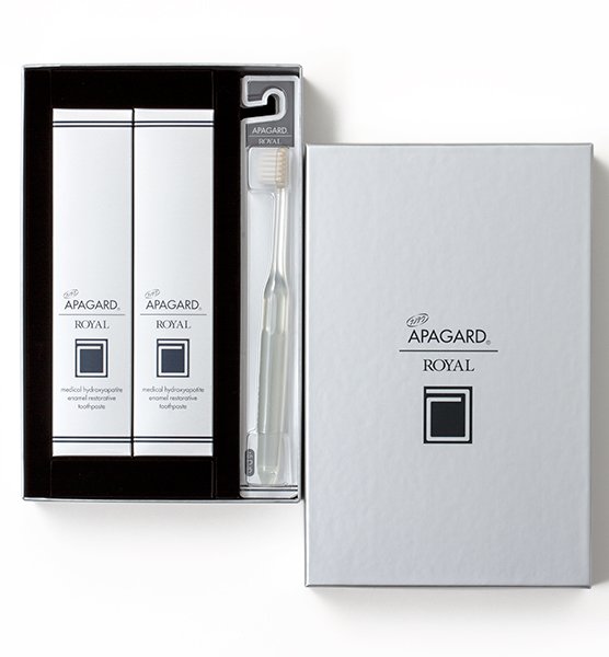 APAGARD ROYAL toothpaste&toothbrush Gift SetJapan Online Shopping Hommi