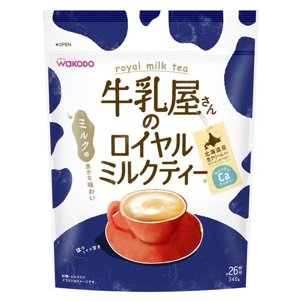 和光堂 WAKODO 牛乳屋皇家奶茶 340g-詳情-圖片1