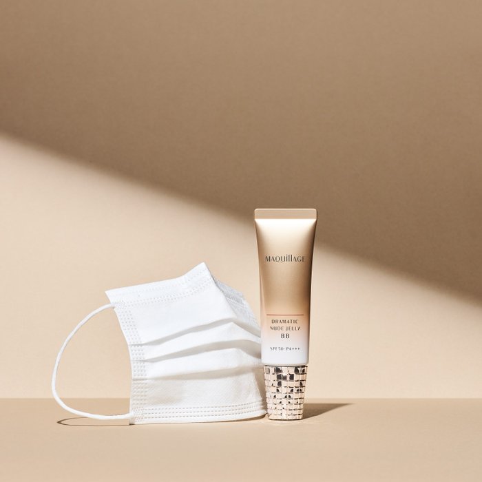 資生堂 MAQuillAGE 心機日用修色美容液BB霜 不沾染口罩 SPF50+/PA+++30g-詳情-圖片3