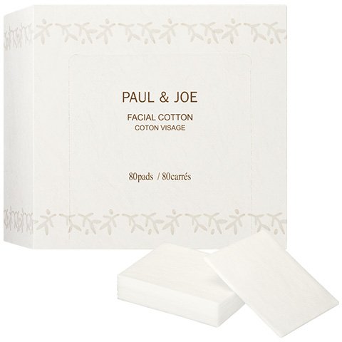 PAUL&JOE 柔软面部用化妆棉 80枚入-详情-图片1