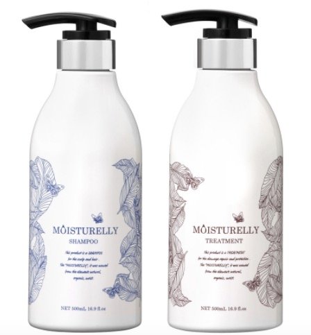 moisturelly水素水氨基酸洗发水/护发素 500ml-详情-图片1