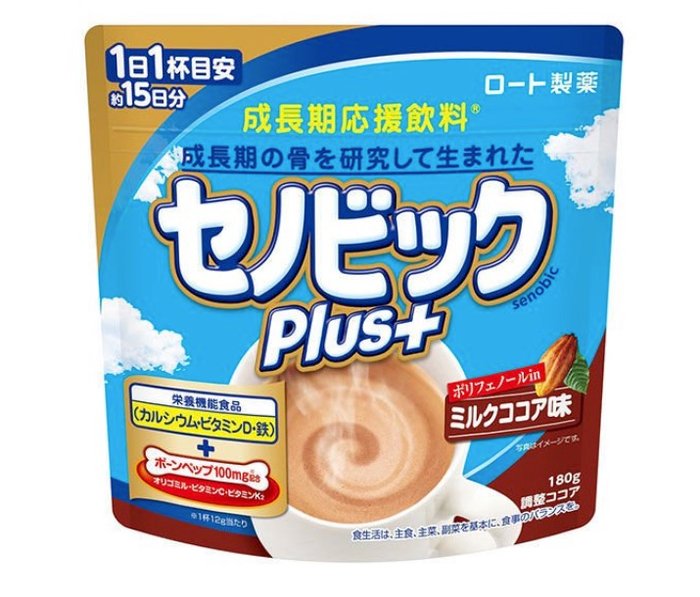 樂敦 ROHTO 兒童成長期營養飲料SenobicPlus 180g 5款選-詳情-圖片1