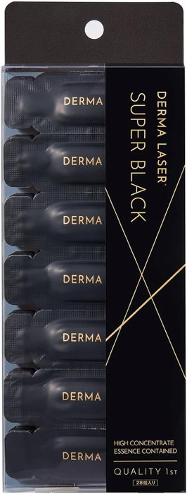 Derma Packet QUALITY FIRST Derma Laser Super Black VC 1 Shot 28 Packets - Japan ...