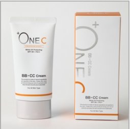+ONEC BB+CC霜 保湿亮白遮瑕防晒粉底 孕妇可用 SPF50+PA++-详情-图片1