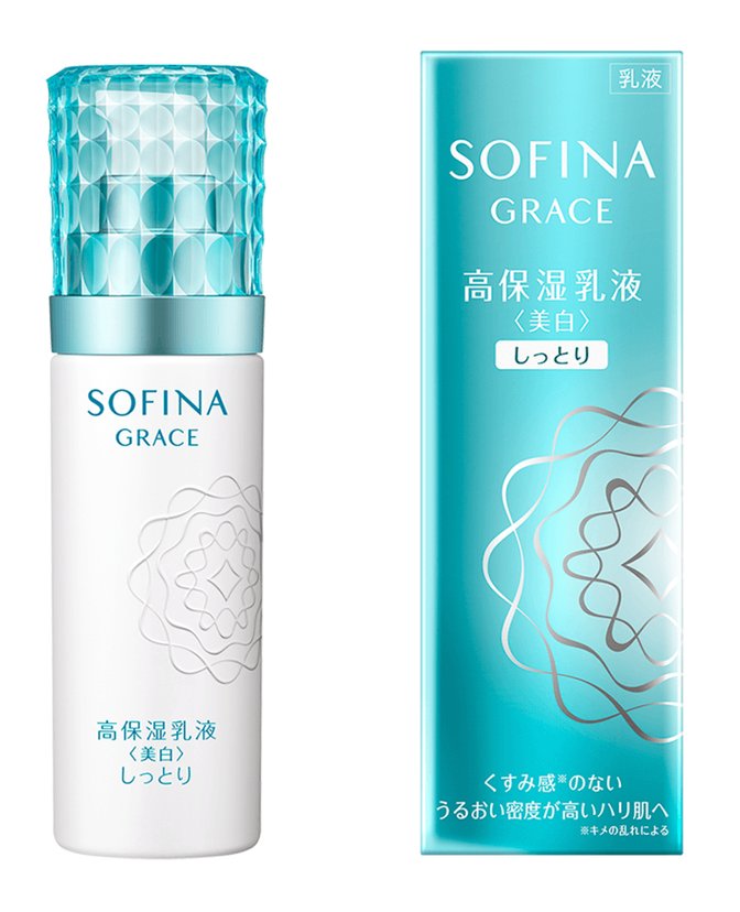 SOFINA 蘇菲娜GRACE 高保濕美白乳液滋潤超滋潤兩款選60g-香港- 日本 