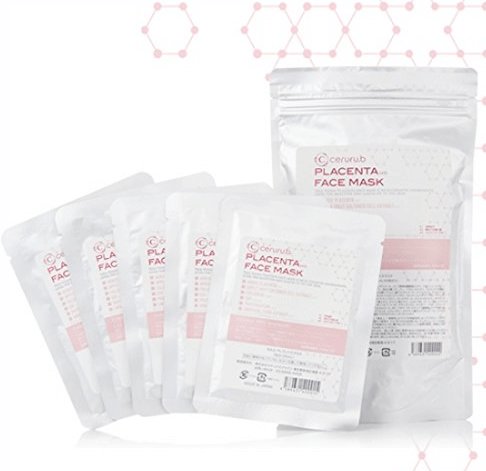 Ceruru.b PLACENTA FACE MASK-Australia - Japan Online Shopping - Hommi