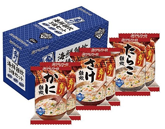 Amano Foods 速食冲泡海鲜粥中华粥系列 美国 日本代购直邮 Hommi