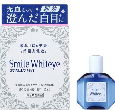 狮王Smile whiteye明亮眼白缓解疲劳滴眼液15ml-加拿大-日本代购直邮- Hommi