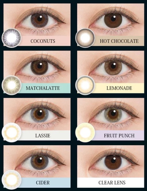 N S Collection Colour Contact Lenses 1day 10 Pieces United Kingdom Japan Online Shopping Hommi