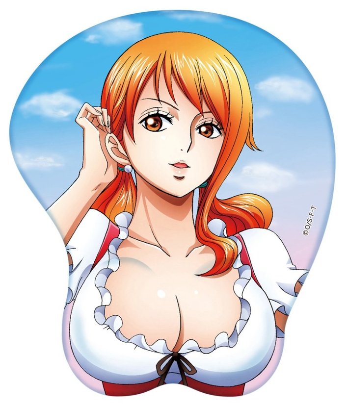 One Piece Nami Whole Cake Island Morimoto Sangyo 3d Pvc Mouse Pad Japan Online Shopping Hommi