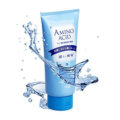hanajirushi amino acid face washing cream