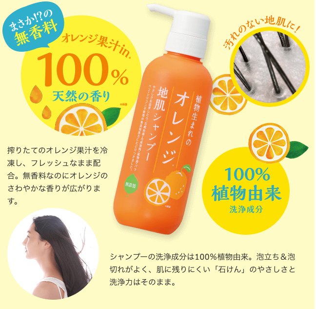 Ishizawa Laboratories Plant Born Orange Skin Shampoo N 400ml 780ml Japan Online Shopping Hommi